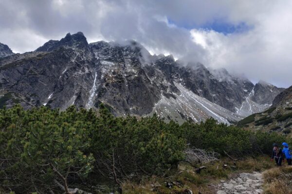 Tatranská kotlina: Pohľad na Slovenský raj zhora